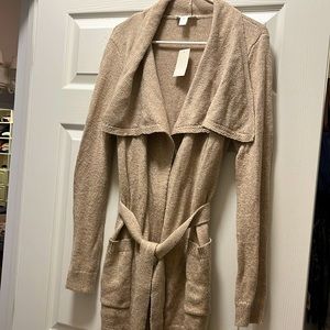 Motherhood Maternity wrap sweater, Size Small